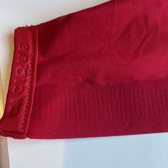 Cacique Lane Bryant Modern Luxe Lightly Lined Balconette Bra Size 42DDD Red - Picture 3 of 9